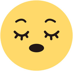 Sleepy Emoji Icon