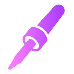 soldering iron gradient icon