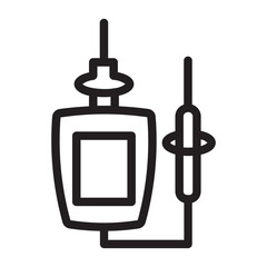 Voltage Indicator line icon