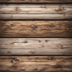 Obraz premium A close-up shot of wooden planks with a beautiful blend of light and dark tones, showcasing a natural, rustic texture, ideal for backgrounds or interior design projects.