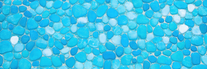 blue mosaic background