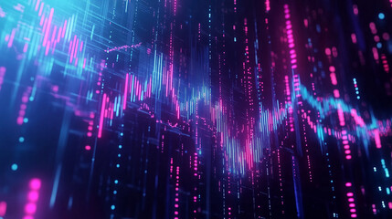 Fototapeta premium Internet cyberspace internet data collection analytical computer ai artificial intelligence calculation, blue background banner copyspace