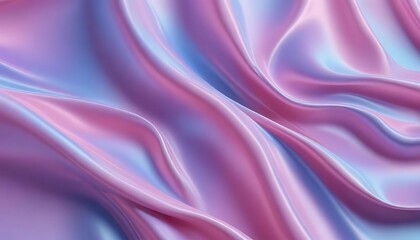 Fototapeta premium Purple and blue fabric with a wave pattern