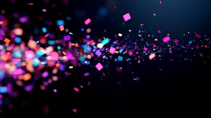 Colorful confetti