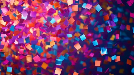 Colorful confetti