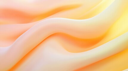 Obraz premium Vibrant abstract background with gradient waves in orange for creative design