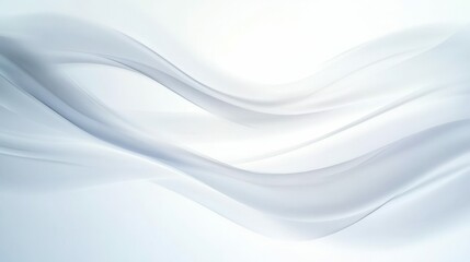 Obraz premium Abstract wavy lines in gray and white for modern design and background concepts