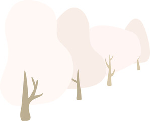 Fototapeta premium cherry blossoms cherry tree 벚꽃 벚꽃나무 일러스트 Vector illustration