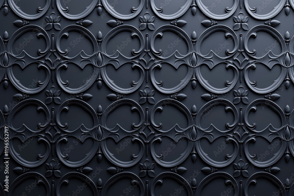Poster sophisticated classical 3d pattern. ancient ornament. background image. created with generative ai t
