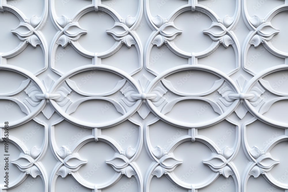 Poster sophisticated classical 3d pattern. ancient ornament. background image. created with generative ai t
