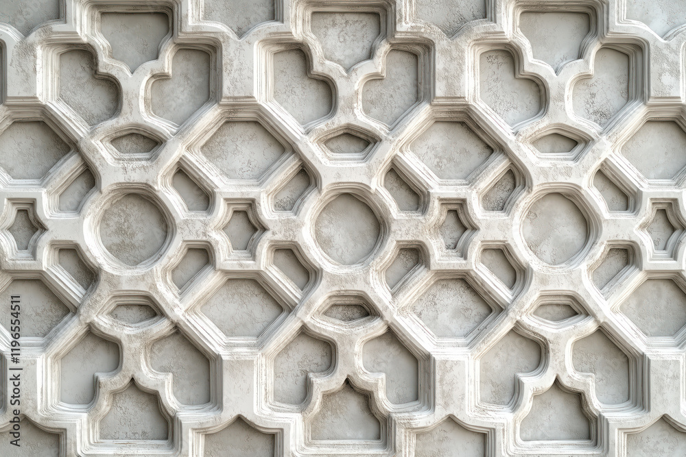 Poster sophisticated classical 3d pattern. ancient ornament. background image. created with generative ai t