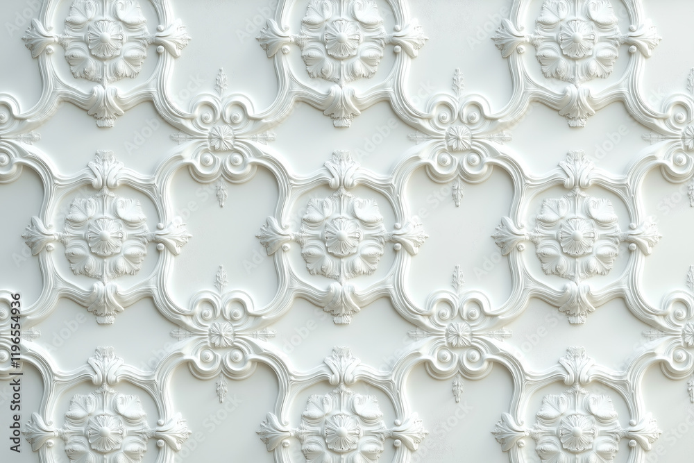 Poster sophisticated classical 3d pattern. ancient ornament. background image. created with generative ai t