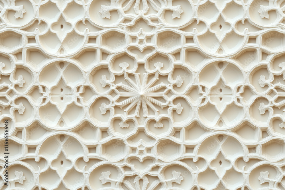 Poster sophisticated classical 3d pattern. ancient ornament. background image. created with generative ai t
