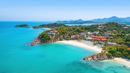Fototapeta premium Tropical Beach Paradise