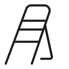 Ladders line icon