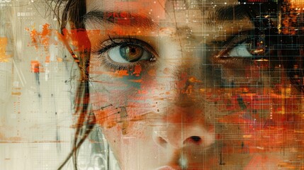 Digital Portrait of a Woman