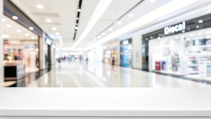 Modern White Blur Background: A clean white blur for a minimalist and professional product display.	
