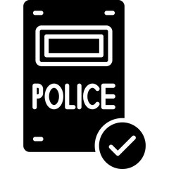 Police Shield Icon