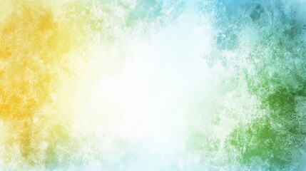 Fototapeta premium Abstract colorful texture with a blend of yellow, green, and blue hues.