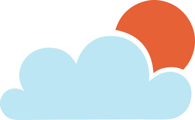 Fototapeta premium heart shaped cloud