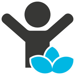 Obraz premium wellness icon