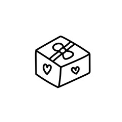 valentine doodle icon