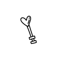 valentine doodle icon