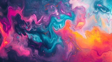 Fototapeta premium colorful abstract swirling background