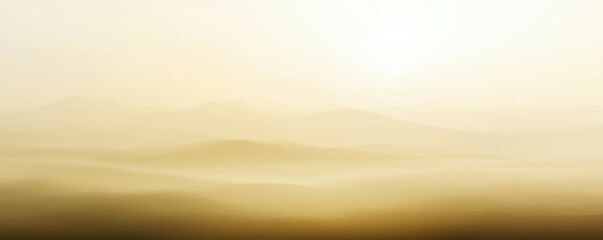 Fototapeta premium Elegant cream gradient fading into light gold, grain overlay