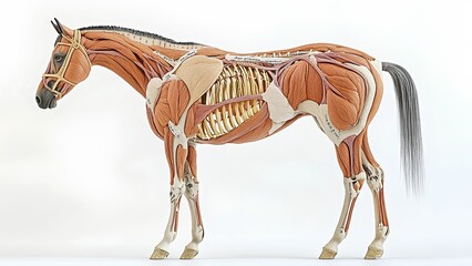 Comprehensive Anatomy of a Horse: Muscle and Skeletal System