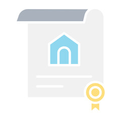 Title deed icon