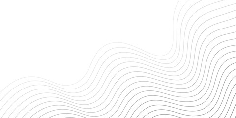 Abstract pattern of gray lines on white background. Vector Illustration
