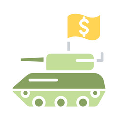 Business war icon
