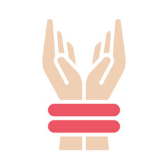 Obraz premium Hostage icon