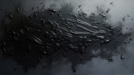 dark paint brush strokes