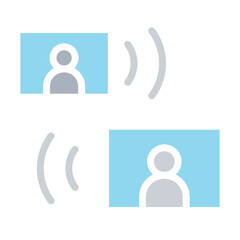 Video conference icon