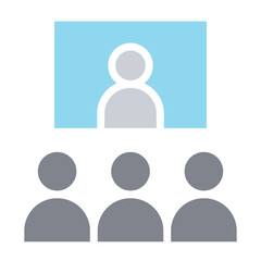 Video conference icon
