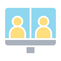 Video conference icon