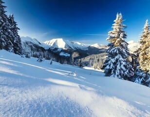  Snowy Winter Landscape, Zakopane Tatry 