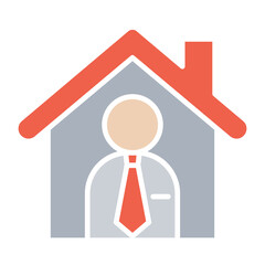 Work from home icon