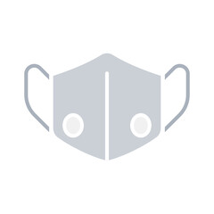 Protective face mask icon