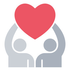Couple in love icon