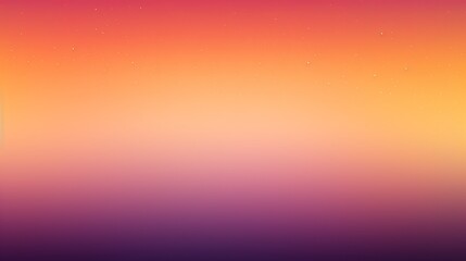 Breathtaking dusk sky transitions from vibrant orange to deep violet hues. Generative AI