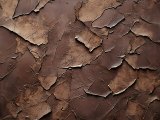 Fototapeta premium Abstract background in colors mocha mousse, brown. Neural network AI generated art