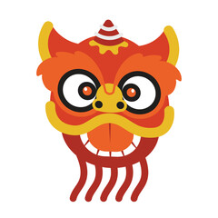 Lion Dance Illustration
