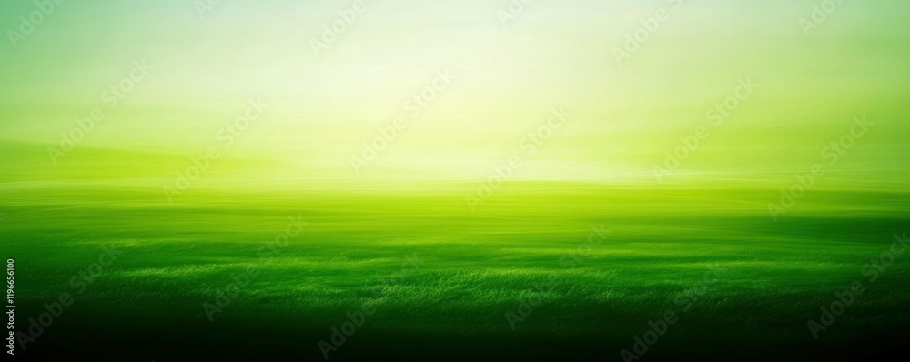 Wall mural Green gradient background with smooth texture, modern abstract style, versatile design.