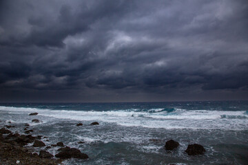 Obraz premium 奄美大島の冬の海