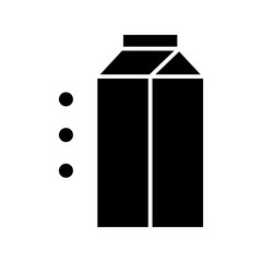 soy milk glyph icon