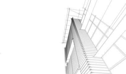 Fototapeta premium abstract architecture background