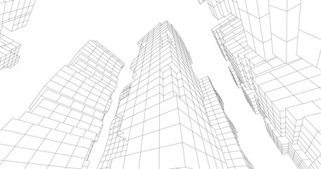 Fototapeta premium Architectural drawings